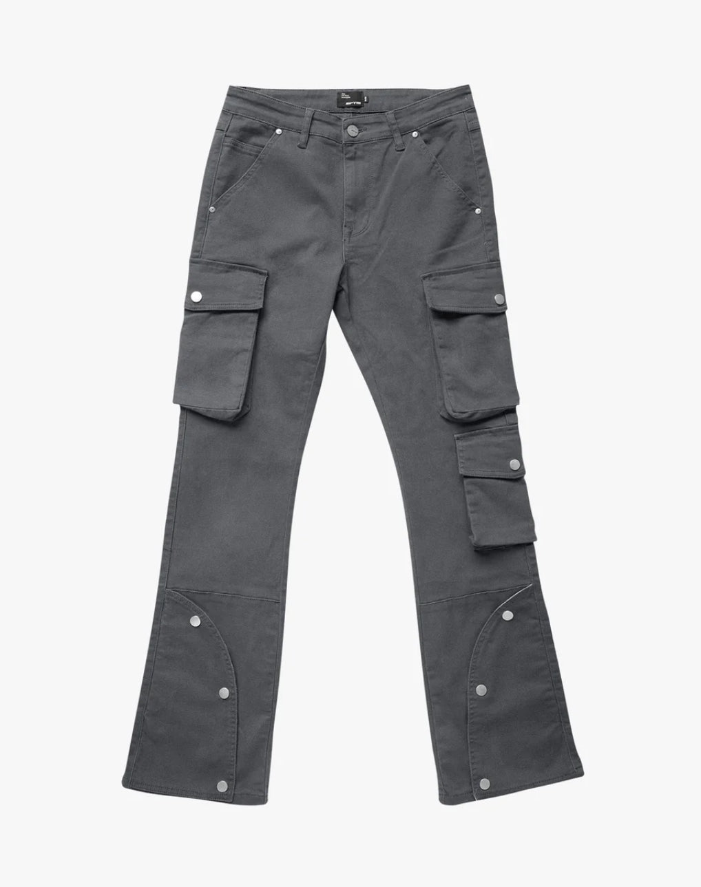 EPTM (CLEAN POCKET FLARE PANTS- GREY)