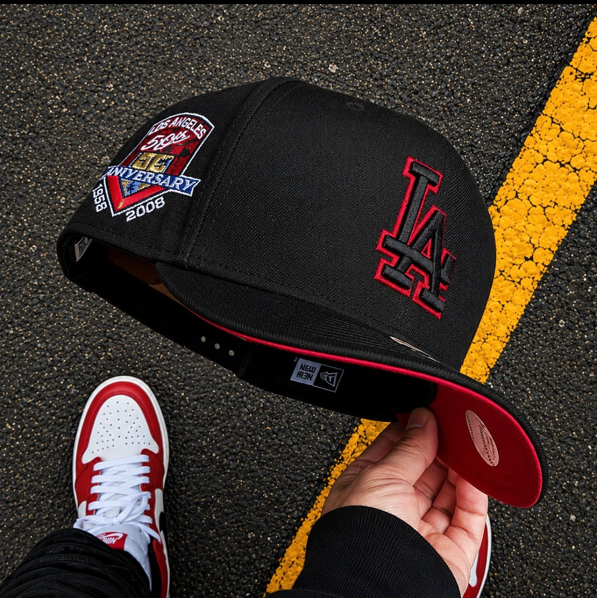 New Era MLB Team Hat {LA Dodgers} 9FORTY 59FIFTY Snapback Fitted Baseball Cap
