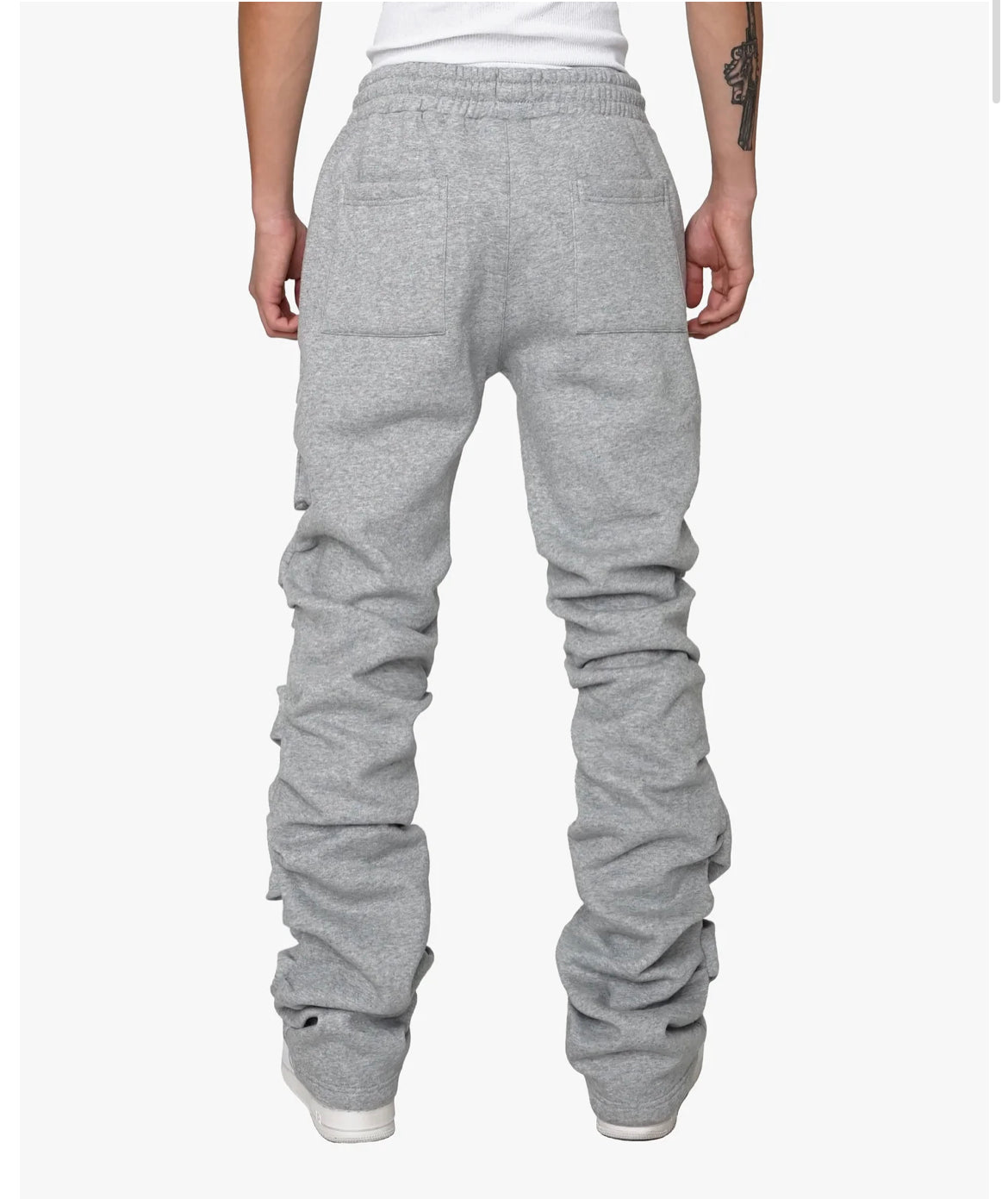 EPTM (Stack Cargo Sweatpants- Grey)