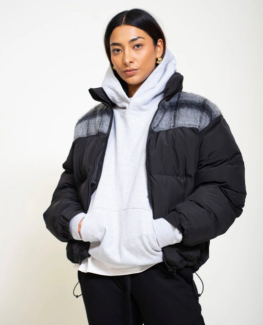 EPTM (OXFORD PUFFER JACKET-BLACK)