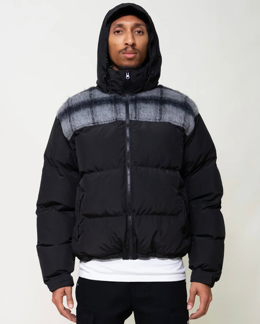 EPTM (OXFORD PUFFER JACKET-BLACK)