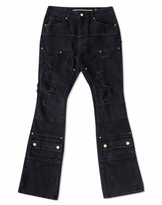 First Row (PREMIUM CUT&SEW DENIM PANTS)