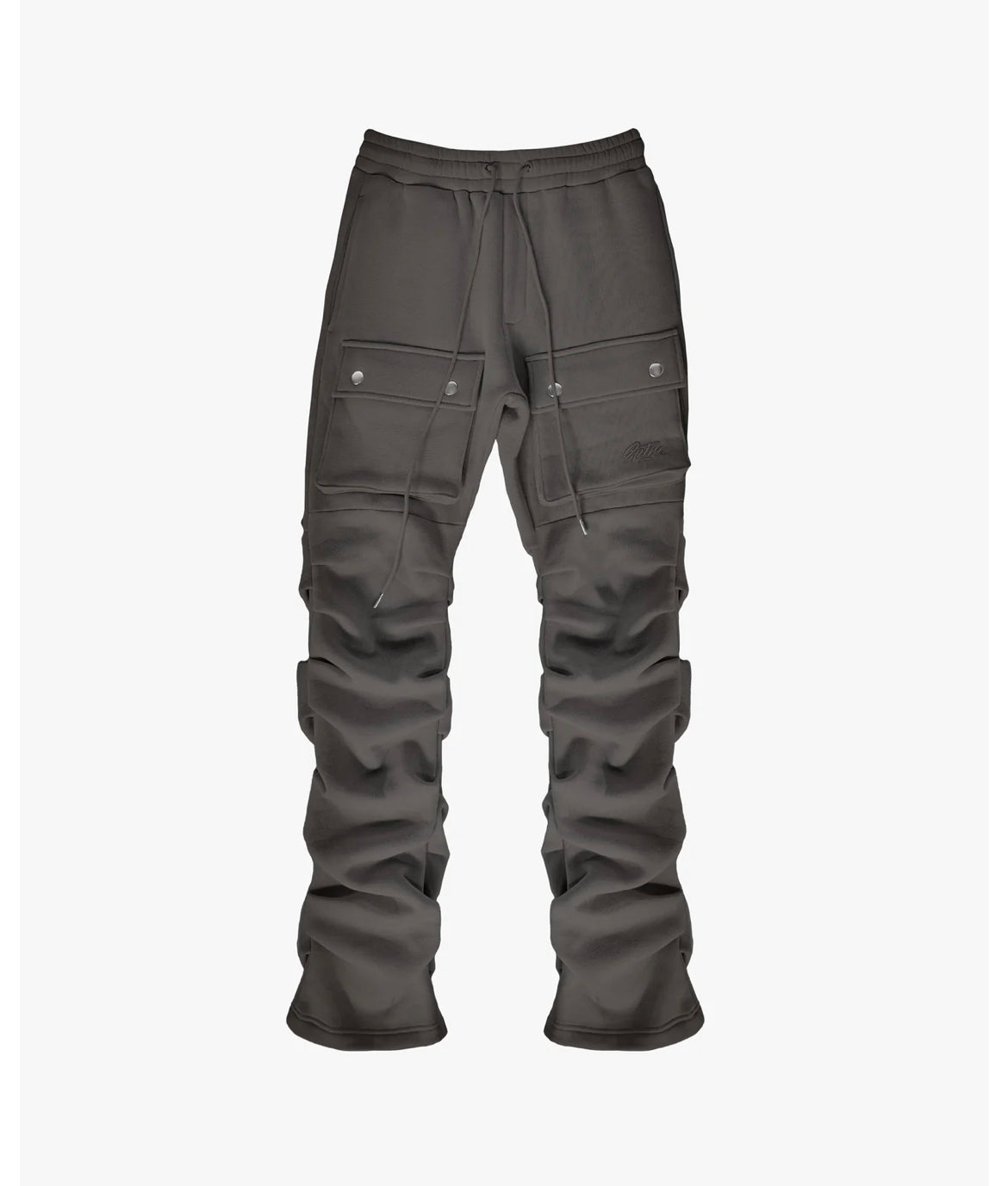 EPTM (Stacked Cargo Sweatpants- Charcoal)