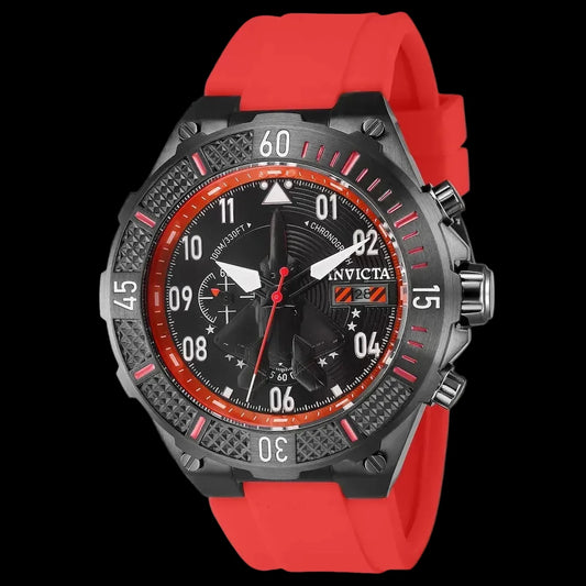 Invicta Aviator Chronograph Date Quartz Black Dial Men's Watch 39897
