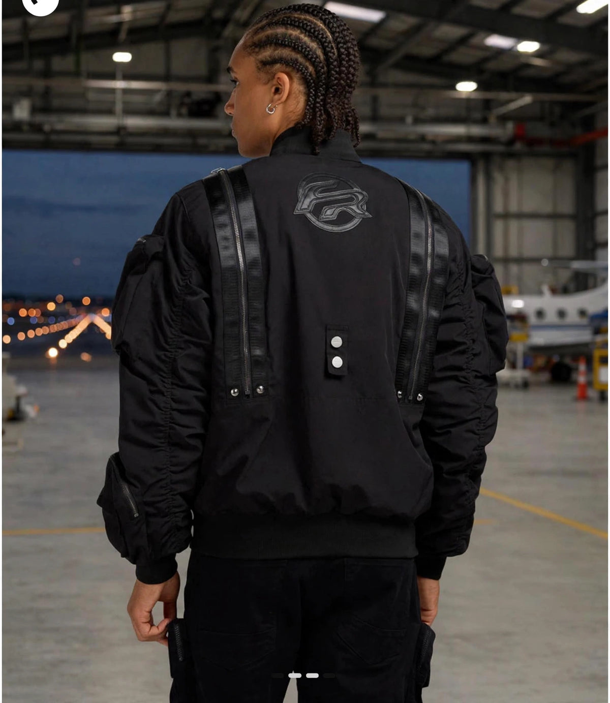 FIRST ROW (UTILITY MA-1 SMART JACKET)