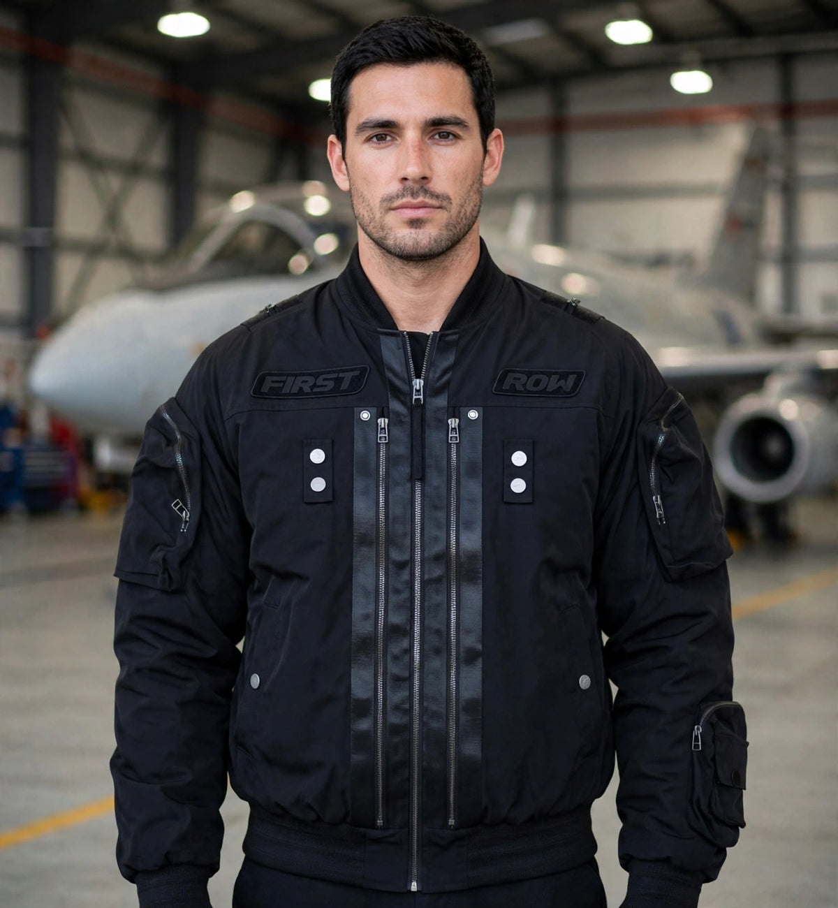 FIRST ROW (UTILITY MA-1 SMART JACKET)