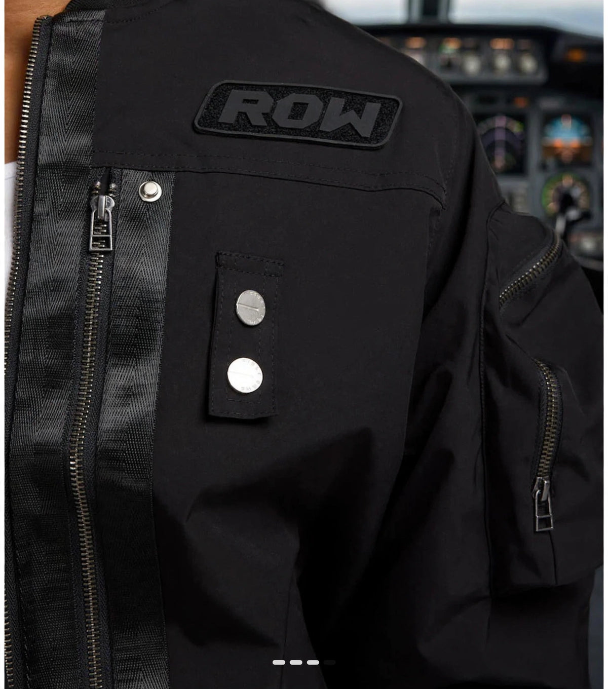 FIRST ROW (UTILITY MA-1 SMART JACKET)