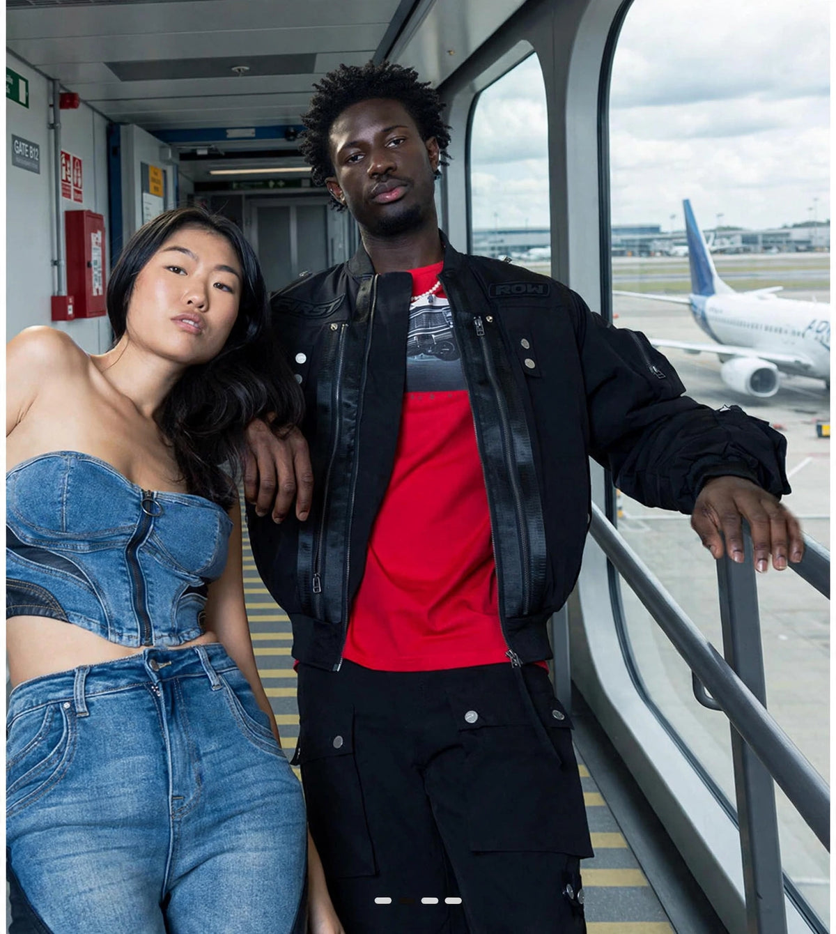 FIRST ROW (UTILITY MA-1 SMART JACKET)