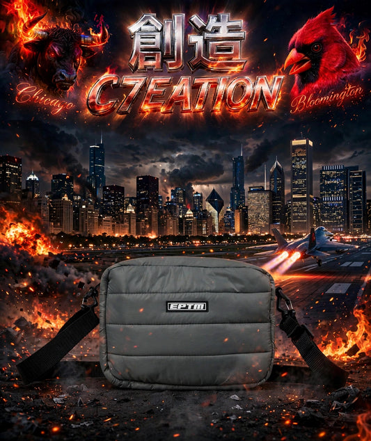 EPTM (PUFFER SIDE BAG-GRAY)