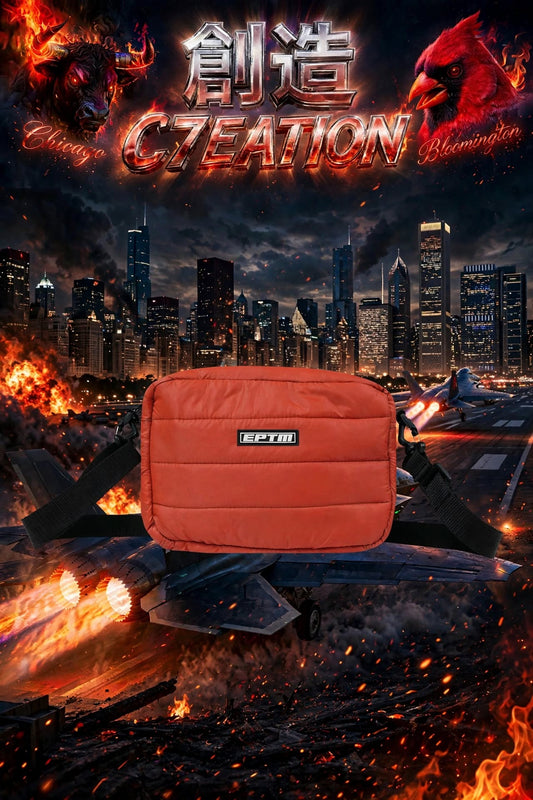 EPTM (PUFFER SIDE BAG-RED)