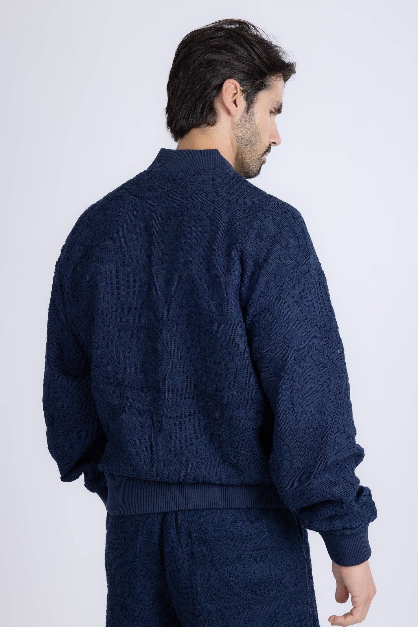 BARABAS {Pune Crochet Bomber Jacket}