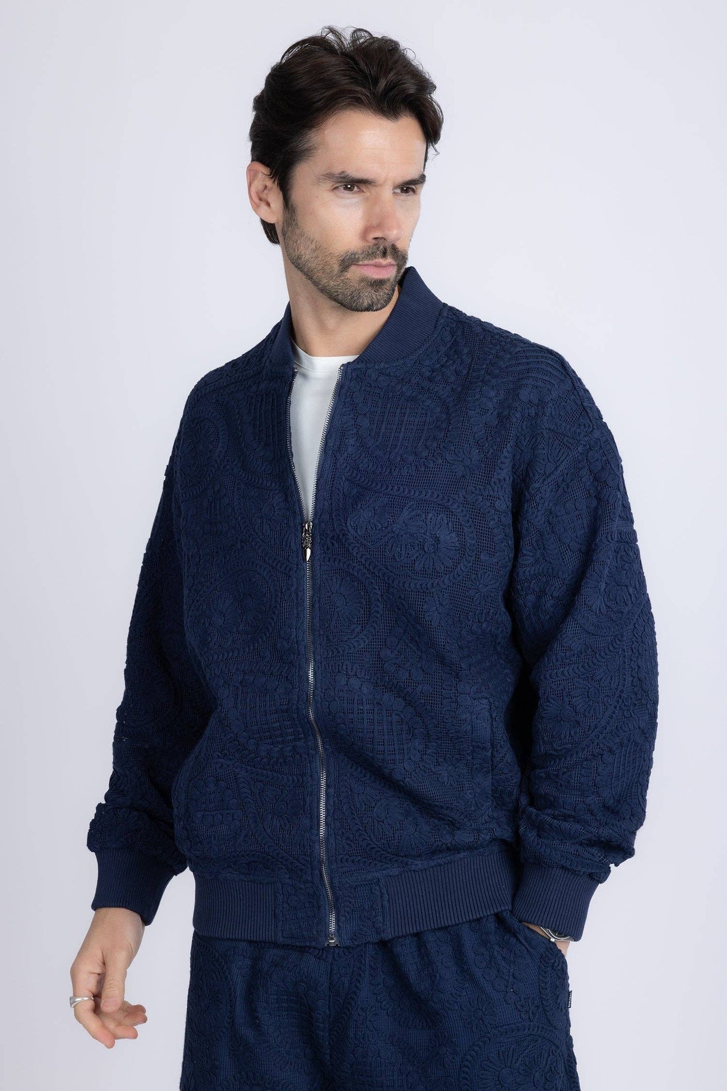 BARABAS {Pune Crochet Bomber Jacket}