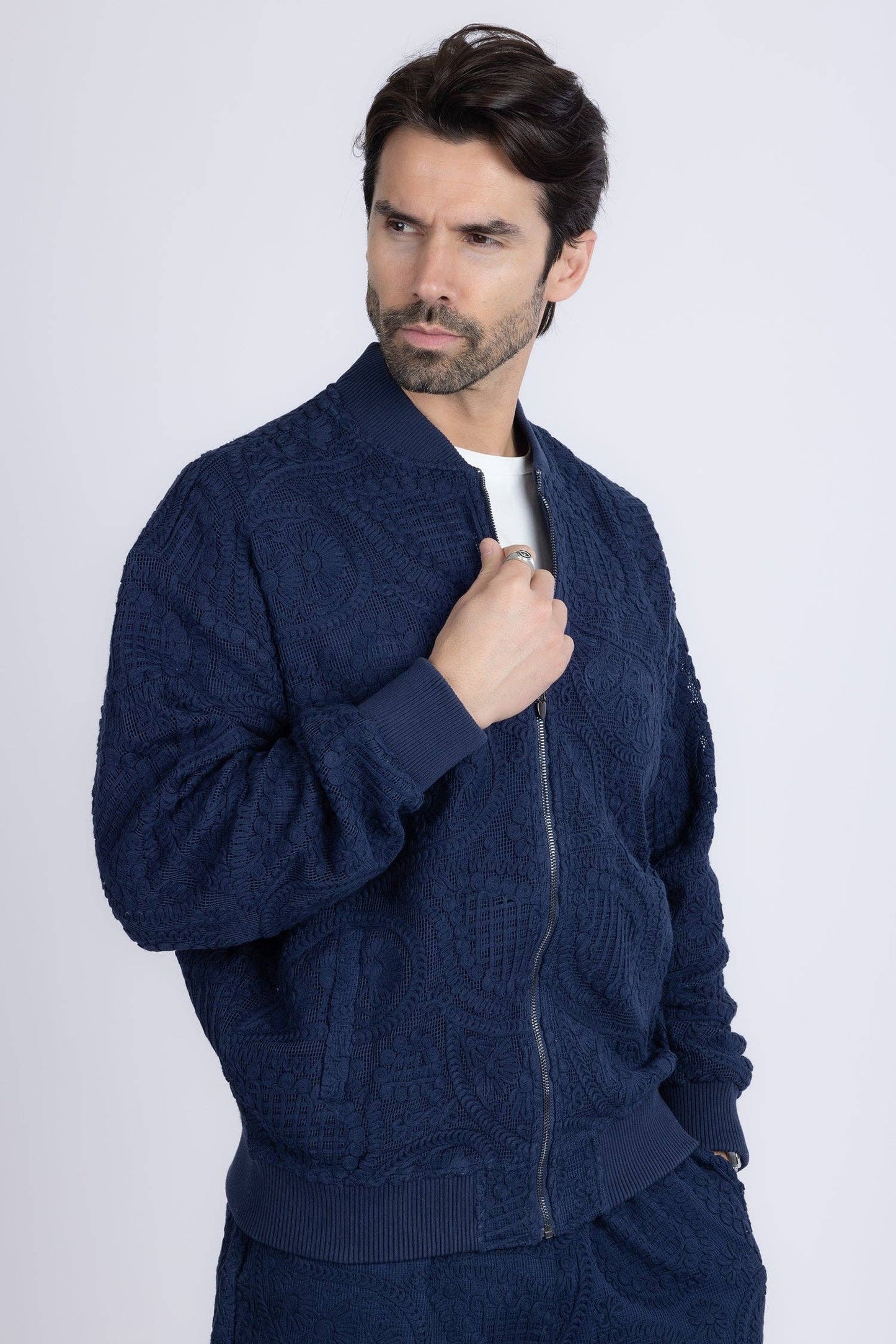 BARABAS {Pune Crochet Bomber Jacket}