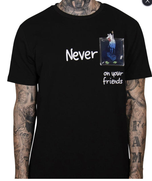 The Hideout Clothing (Never Rat Swim With The Fishes Pocket Tee)