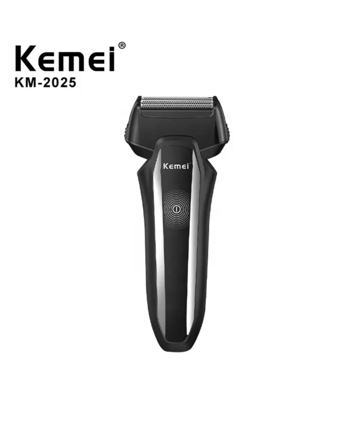 Kemei Km-858 Men Reciprocating Dual Cutter Electric Rechargeable Shaver 2