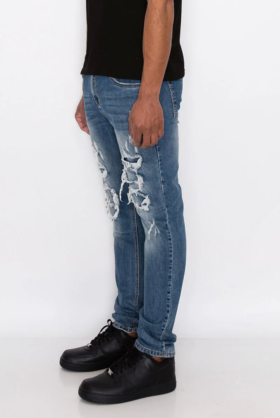 Victorious (Rip & Repair Denim Jeans) Indigo