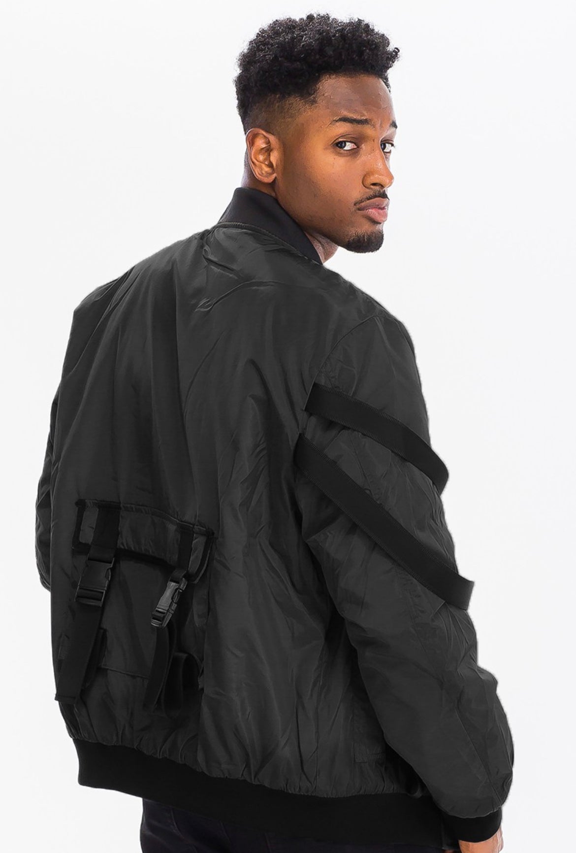 Weiv ( men’s utility strap jacket)