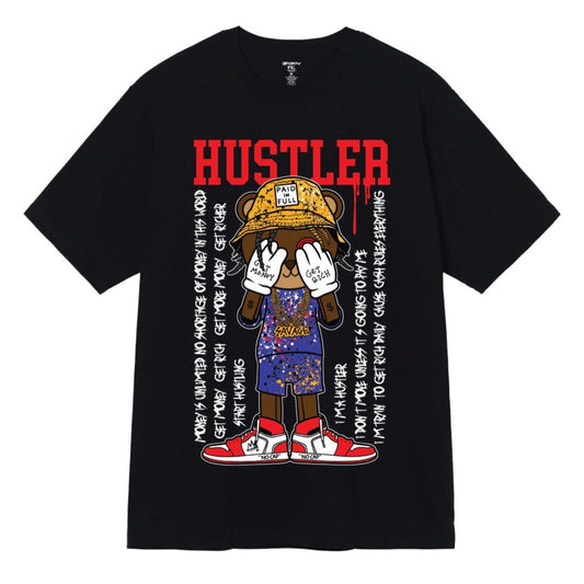 3Forty (Hustler Anime Tee) black